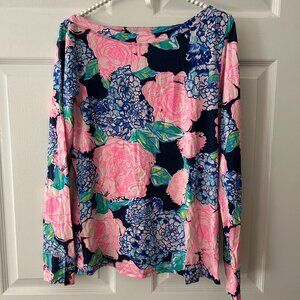 Lilly Pulitzer Boatneck Top Size L